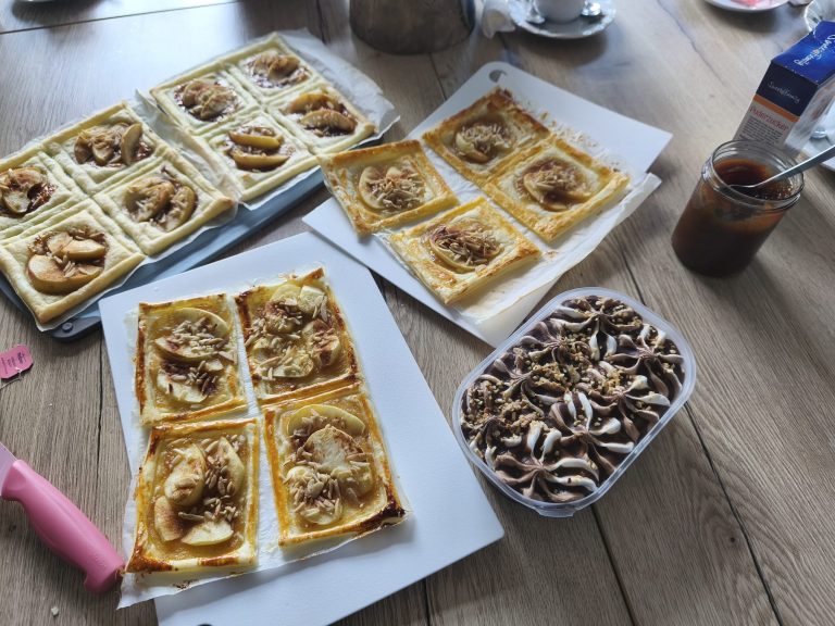 Wir backen herzhaft und süß mit Blätterteig