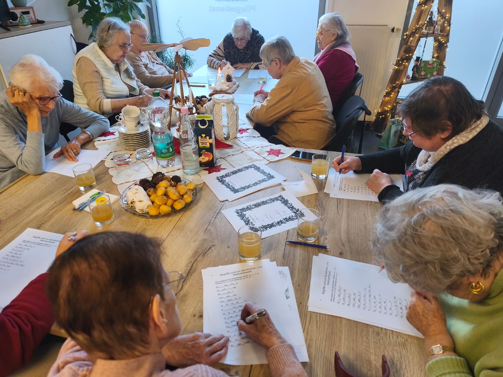 Weihnachtiches Gedächtnistraining