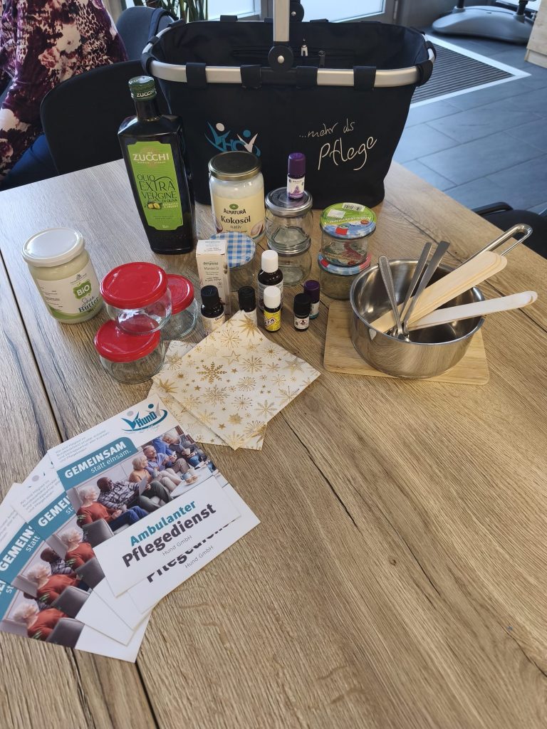 Wir machen Hautcreme